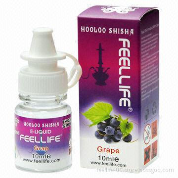Feellife E-juice, Grape Flavor, Suitable for Refilling E-cigarette